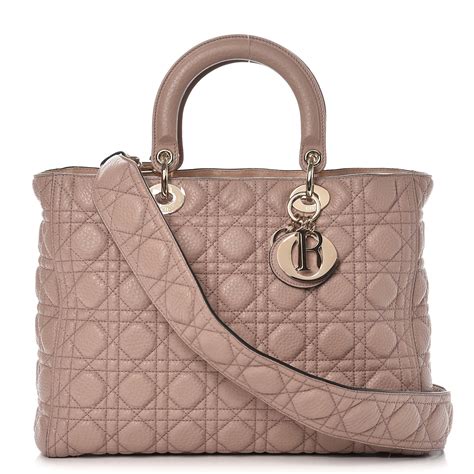 lady dior grained calfskin